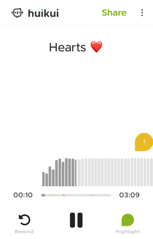 Huikui listen mode